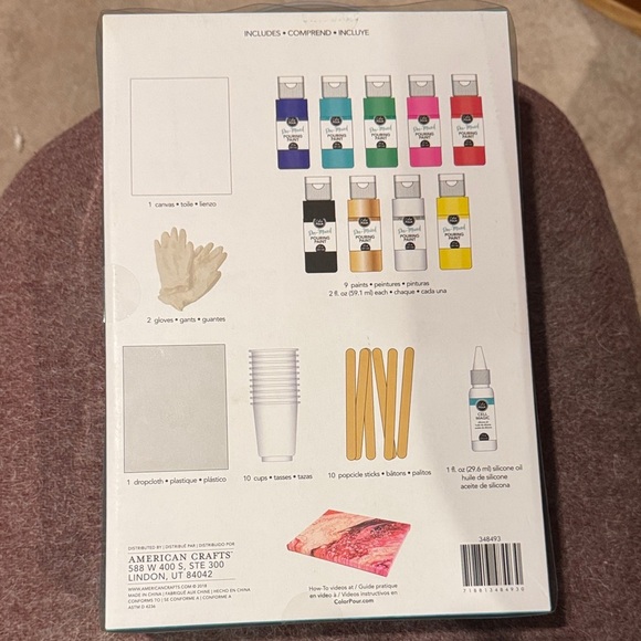 Pre-Mixed Pour Art Starter Kit - Multicolor - Picture 4 of 4